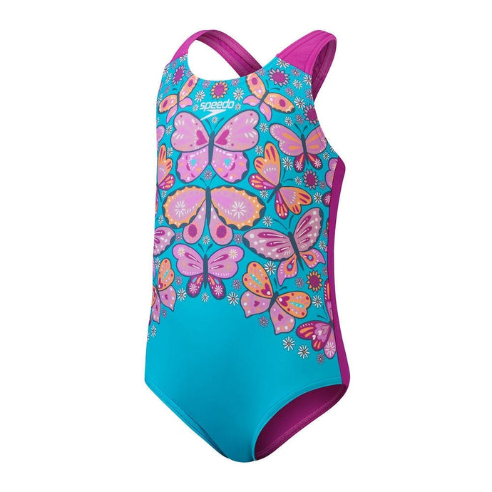 Speedo Girls Toddler Digital Placement Swimsuit