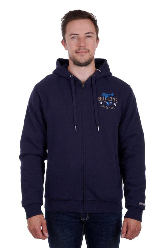 Bullzye Mens Attribution Zip Up Hoodie