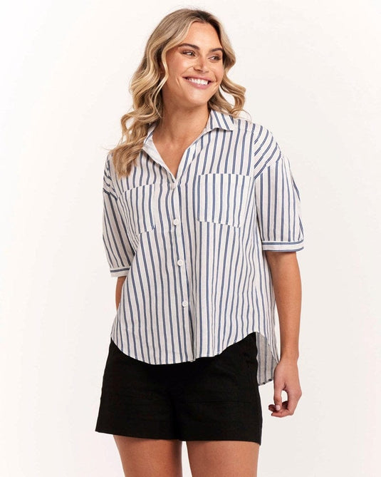 Betty Basics Catania Linen Shirt