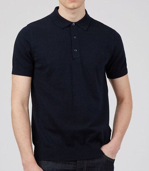 Ben sherman knitted outlet polo