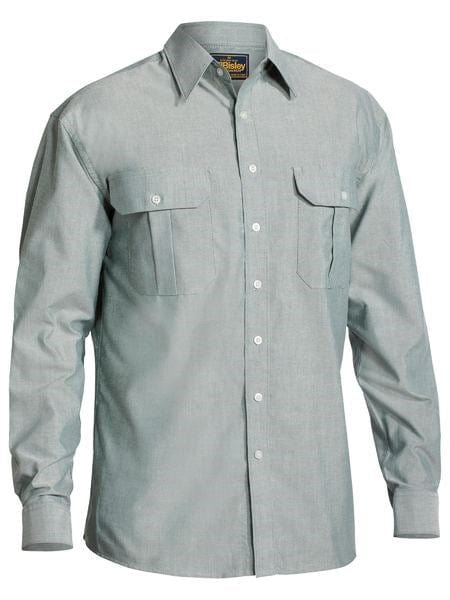 Bisley Oxford Shirt - Long Sleeve