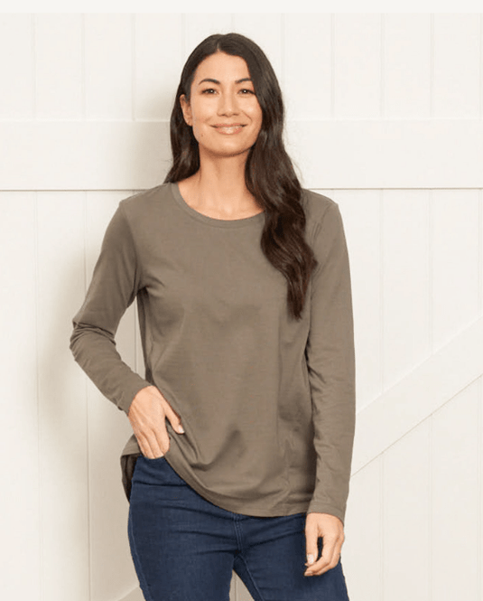Betty Basics Womens Sydney Long Sleeve Shirt
