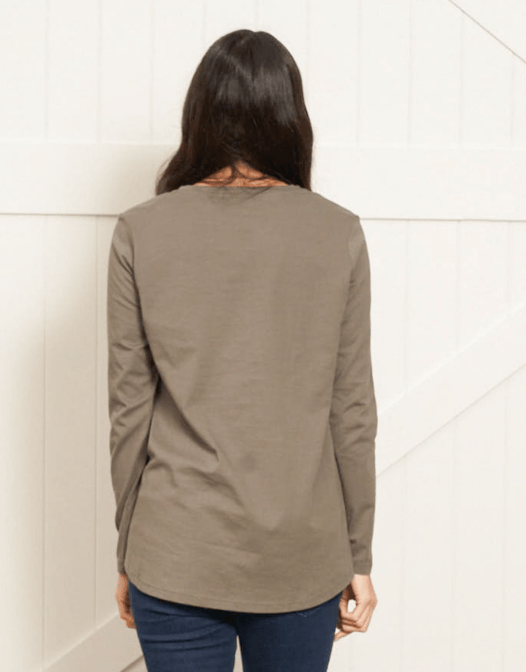 Betty Basics Womens Sydney Long Sleeve Shirt