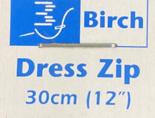 Birch 30cm Dress Zip