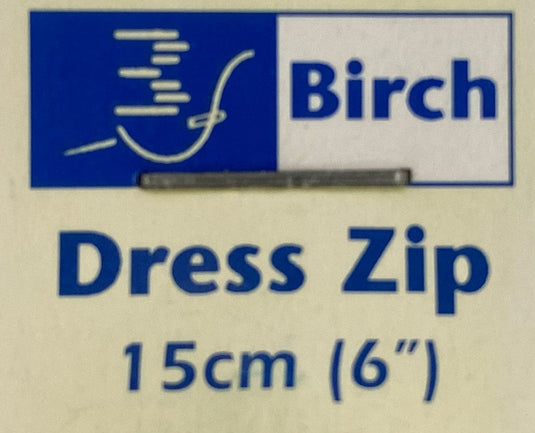 Birch 15cm Dress Zip