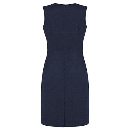 Biz Collection Womens Sleeveless V-Neck Dress