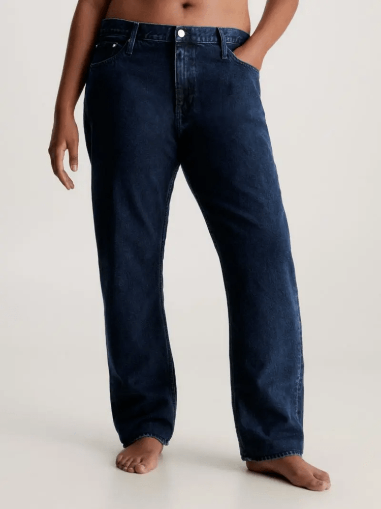 Calvin klein low rise jeans top