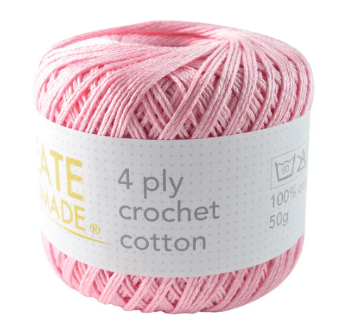 Create Handmade 4 ply Crochet Cotton