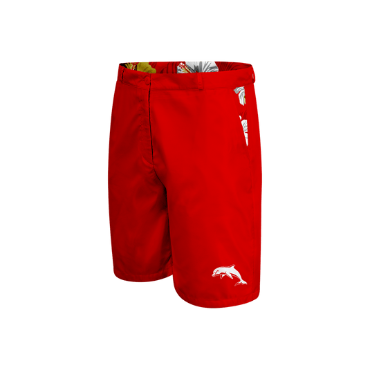 NRL Mens Aloha Golf Shorts - Dolphins