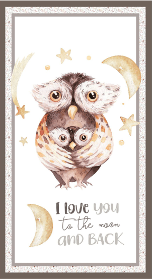 Devonstone Collection A Mother's Love Owlet Panel