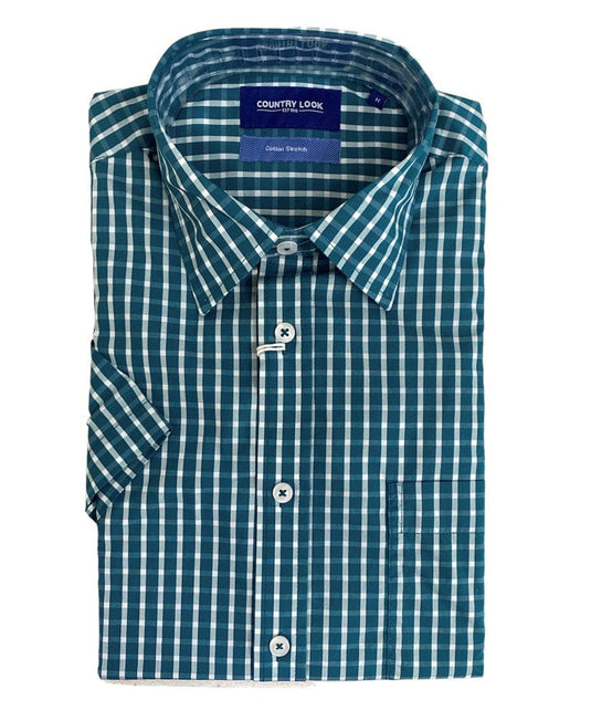 Country Look Mens Lucas Short Sleeve Shirt