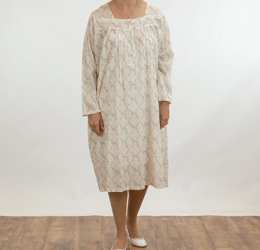 French Country - Nightie Long 110- Trellis