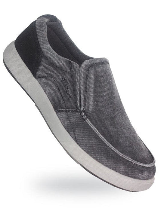 Slatters Mens Genesis Charcoal Shoes