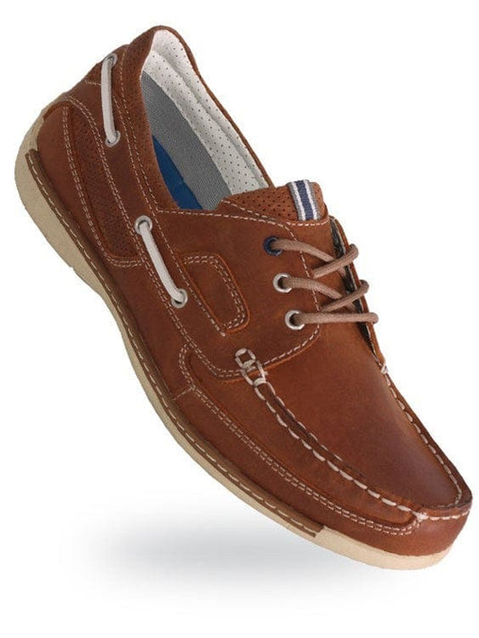 Slatters Mens Starboard Tan Shoes