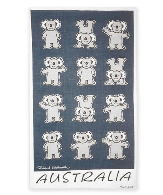 Rodriquez Tea Towel - Galbraith's Koala Blue