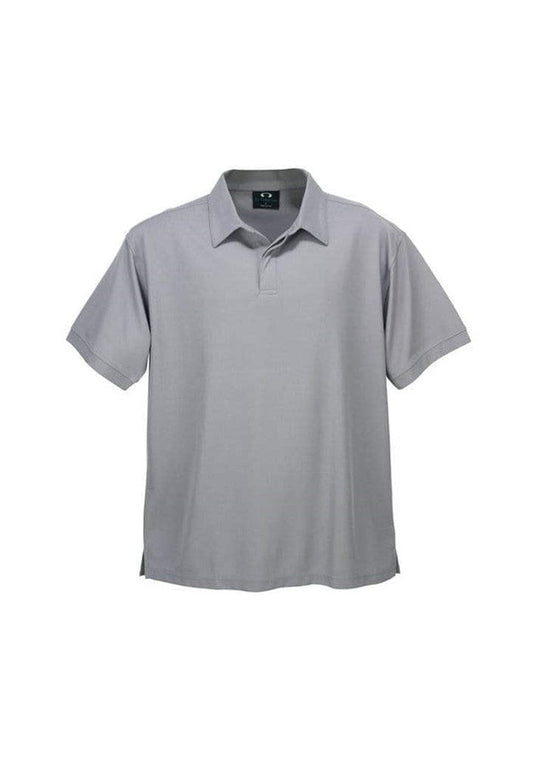 Biz Collection Mens Micro Waffle Polo Shirt