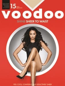 Voodoo Core Shine Sheer to Waist Pantyhose/Stockings