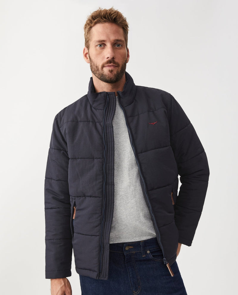 Load image into Gallery viewer, RM Williams Patterson Creek Jacket (Navy)
