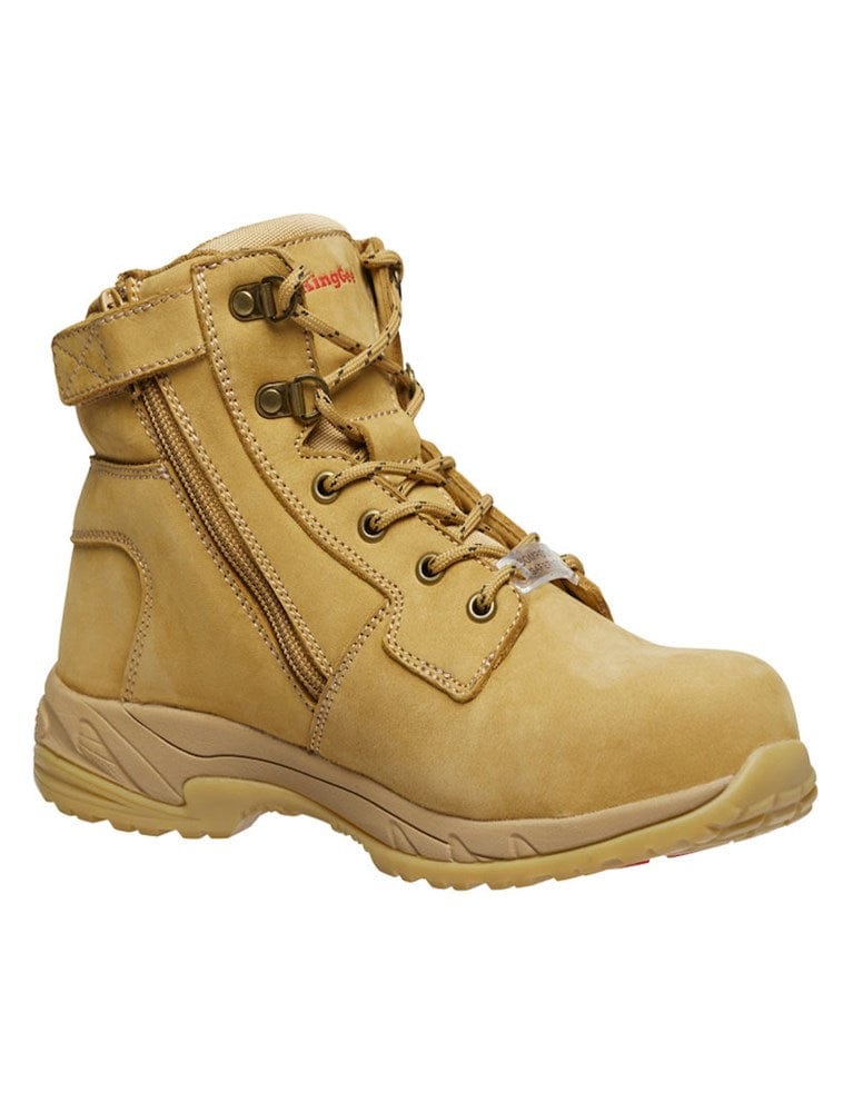 Load image into Gallery viewer, King Gee Womens Tradie Side Zip Safety Boot
