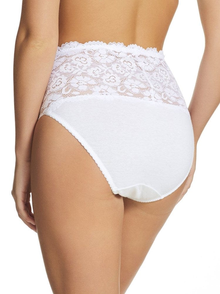 Load image into Gallery viewer, Kayser Cotton And Lace Band Full Brief
