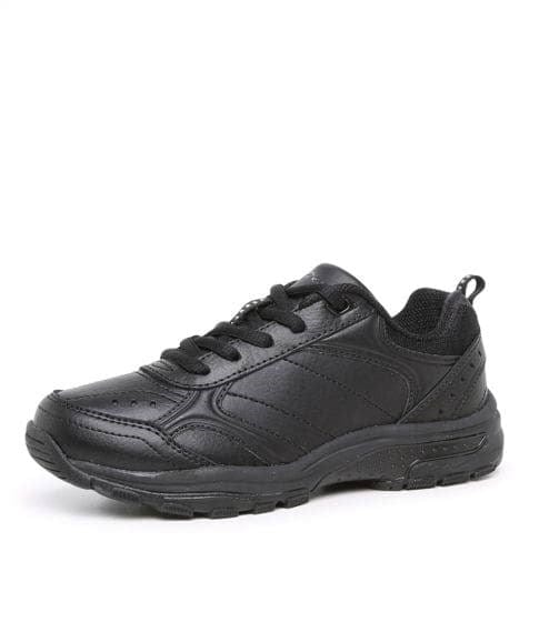 LYNX Erupt Junior E-Lace Black Leather Shoes