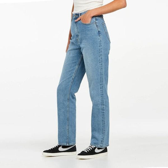 Lee Womens High Straight 80 Sapphire