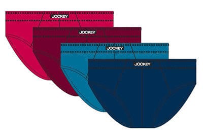 Jockey Cotton Brief (4 Pack) 100% Cotton