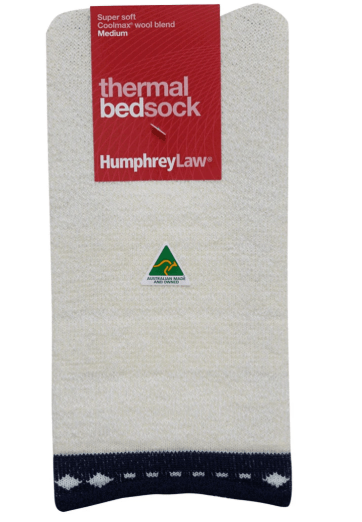 Load image into Gallery viewer, Men&#39;s Humphrey Law Thermal Bed Sock

