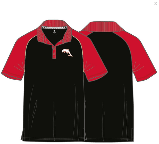 NRL Mens Performance Polo Dolphins