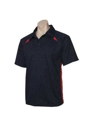 Biz Collection Mens Splice Polo Shirt