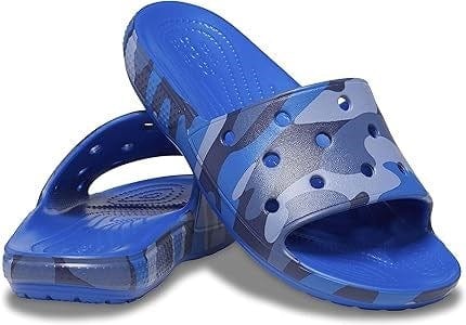Crocs Camo Redux Slide - Blue Bolt