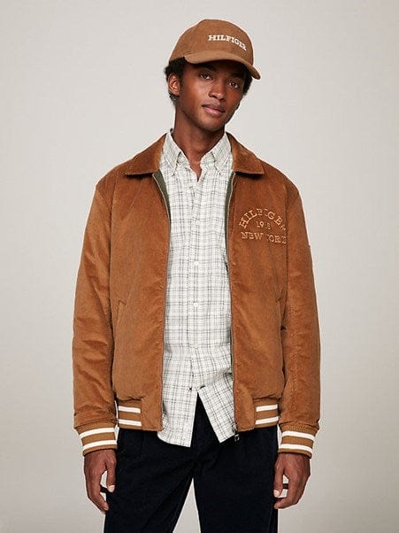 Tommy Hilfiger Mens Reversible Corduroy Ivy Jacket