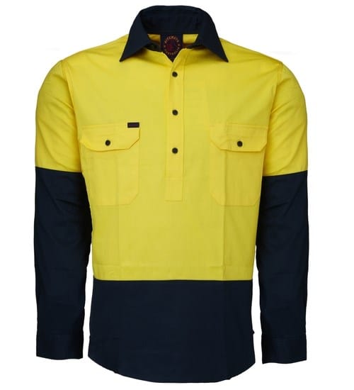 Ritemate Mens Vented Closed Front L/W L/S