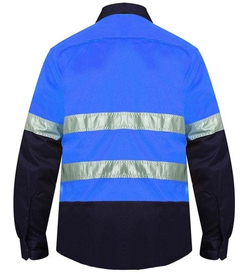 Ritemate Mens Vented Open Front 3M Tape L/S Shirt