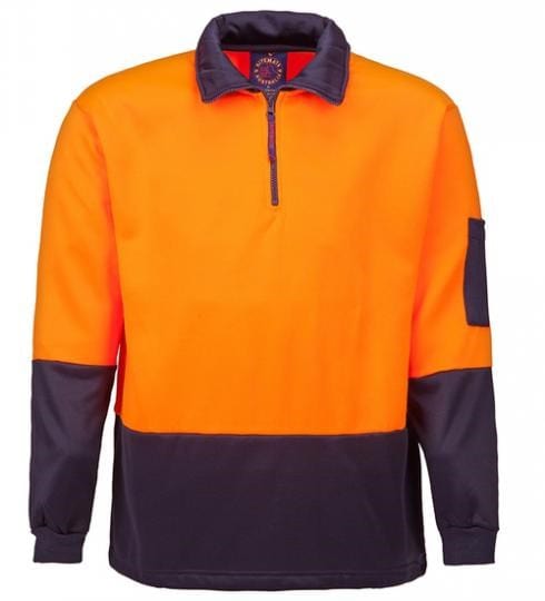 Ritemate Mens Half Zip Fleece Pullover