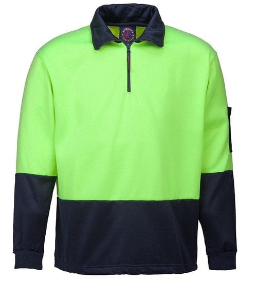 Ritemate Mens Half Zip Fleece Pullover