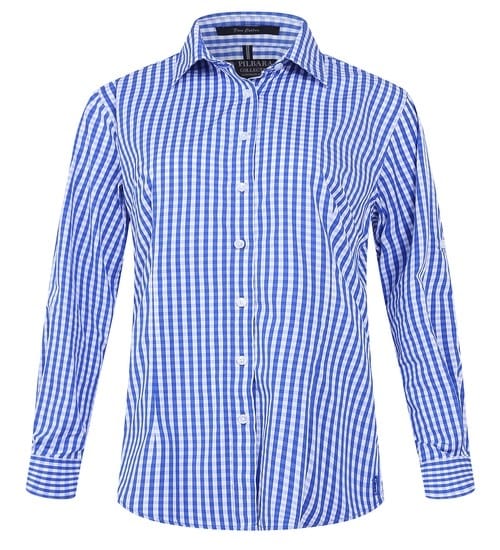 Ritemate Womens Pilbara Ladies Check L/S Shirt