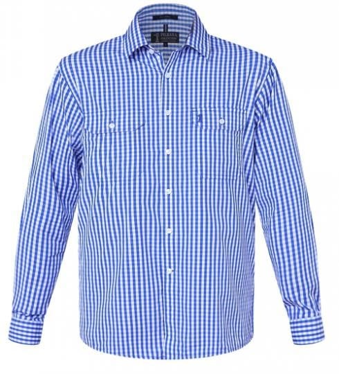 Ritemate Mens Pilbara Check L/S Shirt