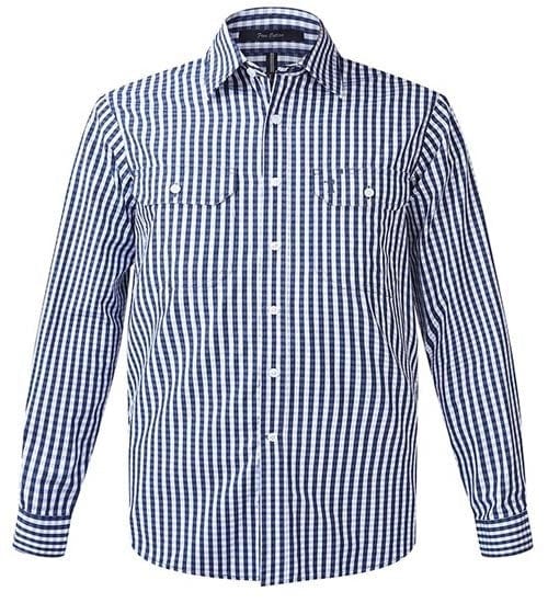Ritemate Mens Pilbara Check L/S Shirt