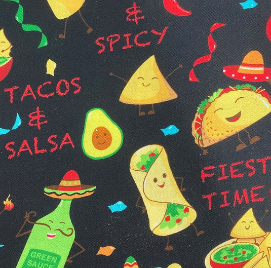 Victorian Textiles Senor Taco Fabric