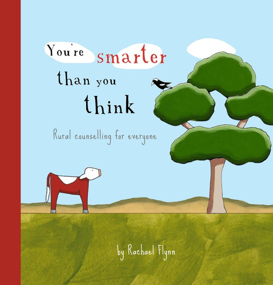 Red Tractor Designs ''You're Smarter Than you Think'' Hard Cover Quote Book
