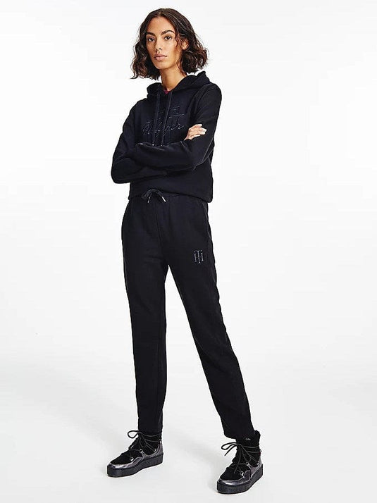 Tommy Hilfiger Womens Monogram Ankle Sweatpant