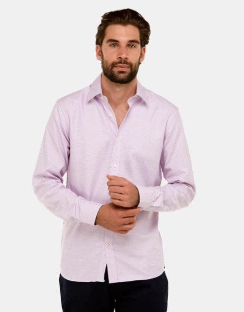 Brooksfield Mens Yarndyed Dress Shirt