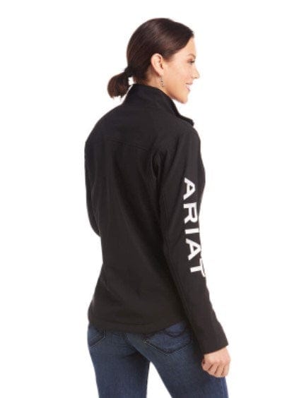 Ariat  Womens Black New Team Softshell Jacket