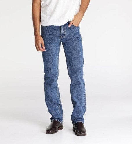 Rider Mens Straight Stonewash Stretch
