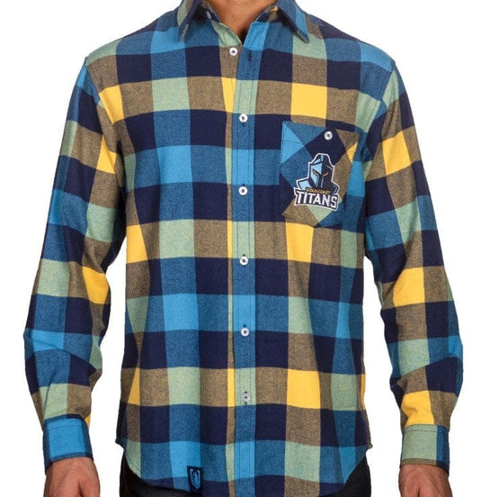 NRL Titans 'Lumberjack' Flannel Shirt