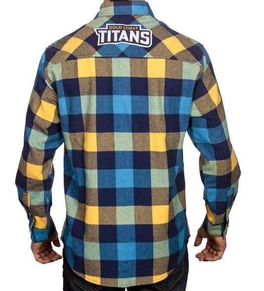 NRL Titans 'Lumberjack' Flannel Shirt