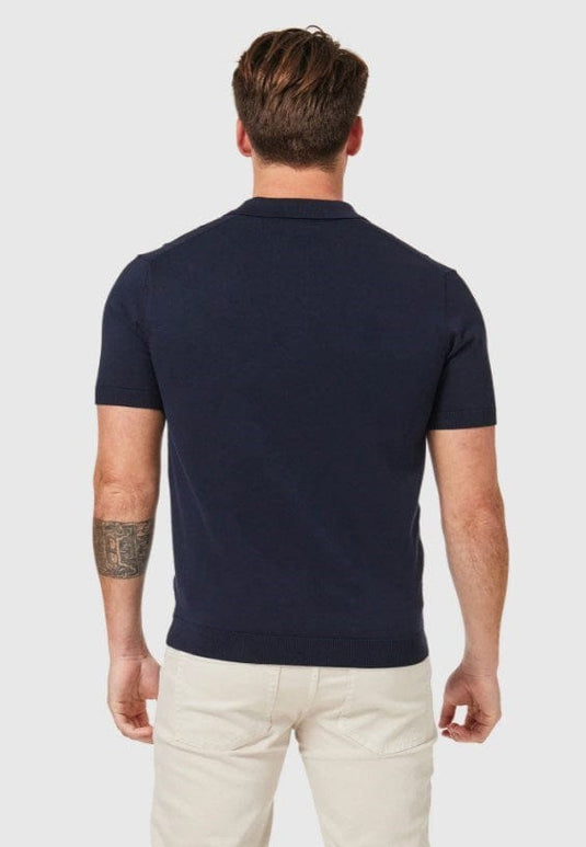 Blazer Mens Hastings Stripe Knit Polo