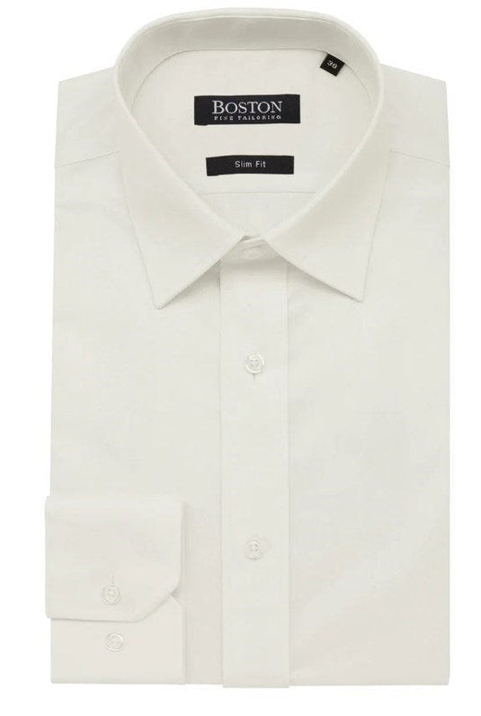 Boston Mens Liberty Business 5WT White Shirt