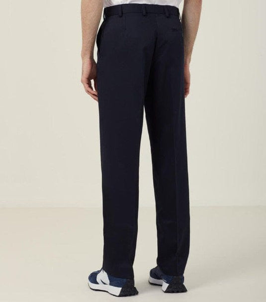 NNT Mens Poly Viscose Gaberdine Secret Waist Pant